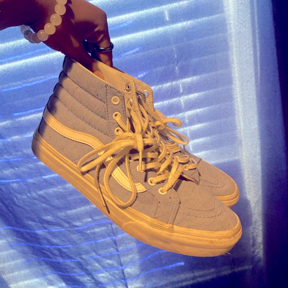 light blue vans